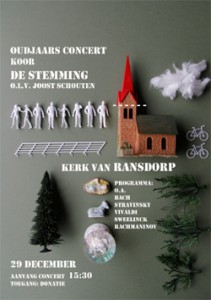 Poster Concert 29 december 2013